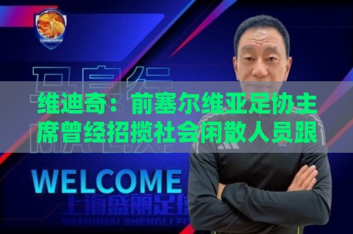 维迪奇：前塞尔维亚足协主席曾经招揽社会闲散人员跟踪我、袭击我