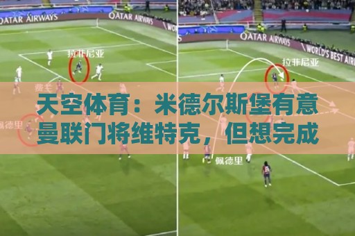 天空体育:米德尔斯堡有意曼联门将维特克,但想完成交易并不容易 天空体育:米德尔斯堡有意曼联门将维特克,但想完成交易并不容易