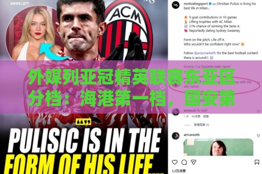 外媒列亚冠精英联赛东亚区分档：海港第一档，国安第三档